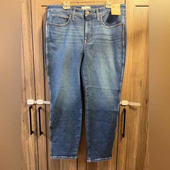 Madewell Denim - Madewell Stovepipe Vintner Wash Tapered Trendy Jeans US Women's 18W Plus